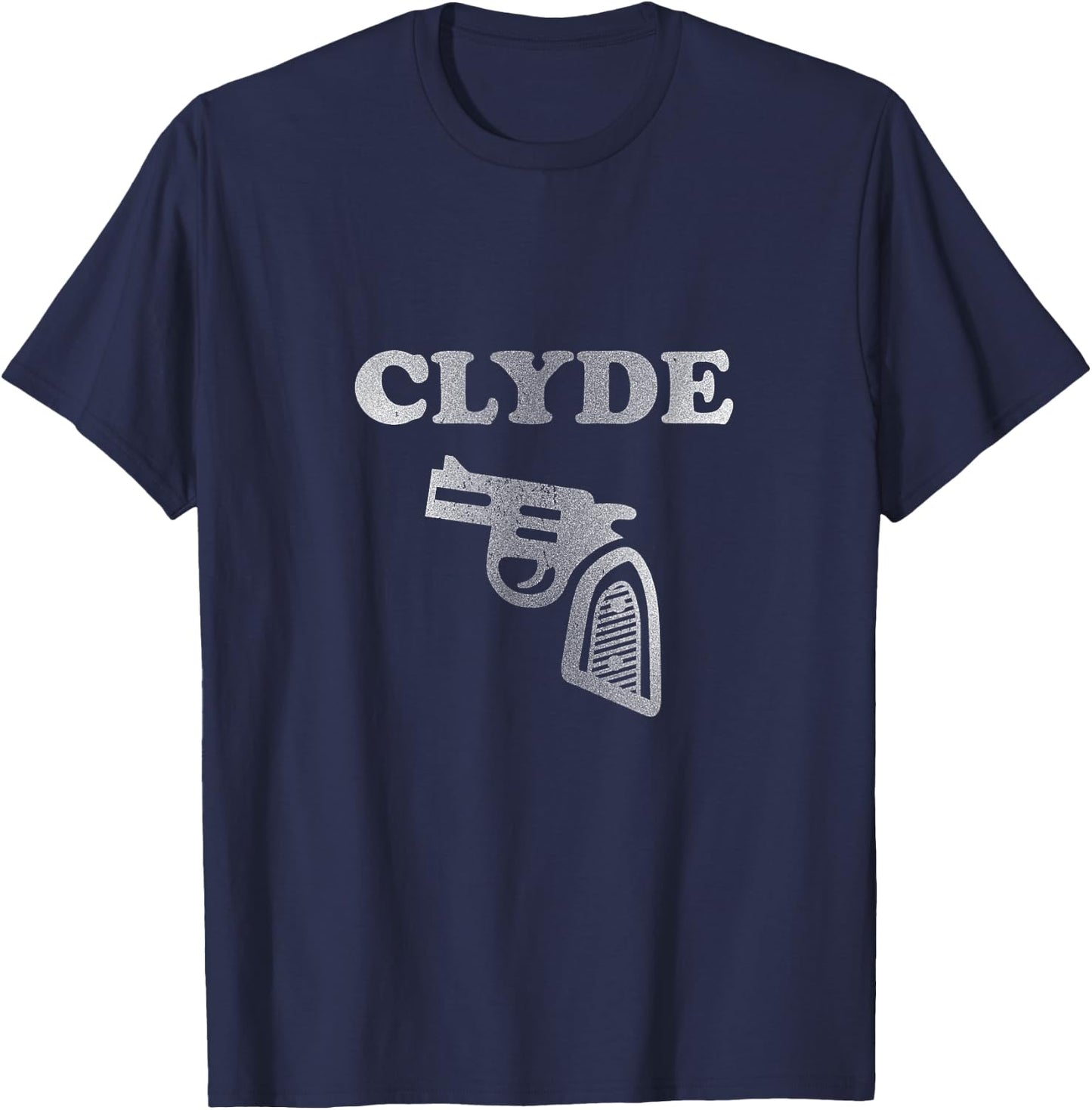Vintage Bonnie & Clyde Couples or Group Costume Gift T-Shirt - T-Shirt | Navy