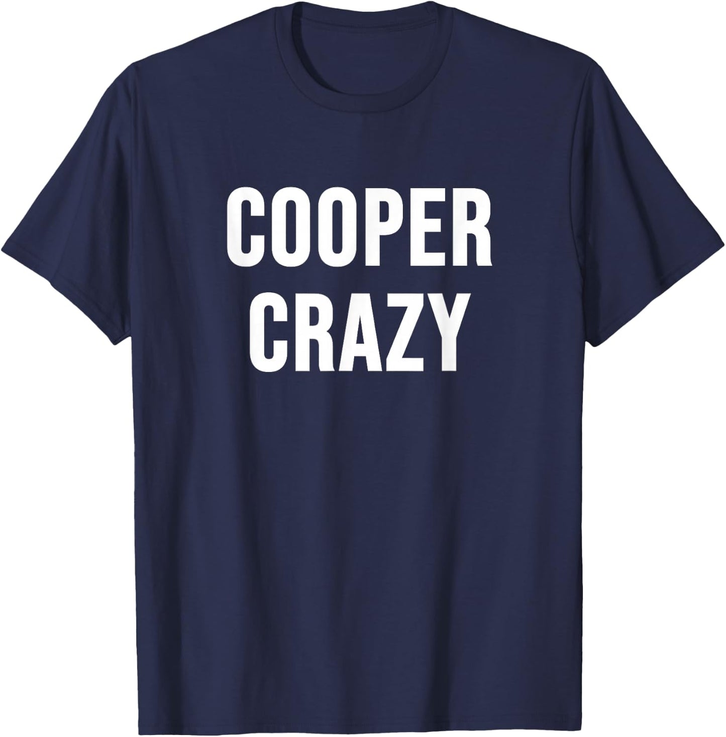 Cooper Crazy T-Shirt - T-Shirt | Navy
