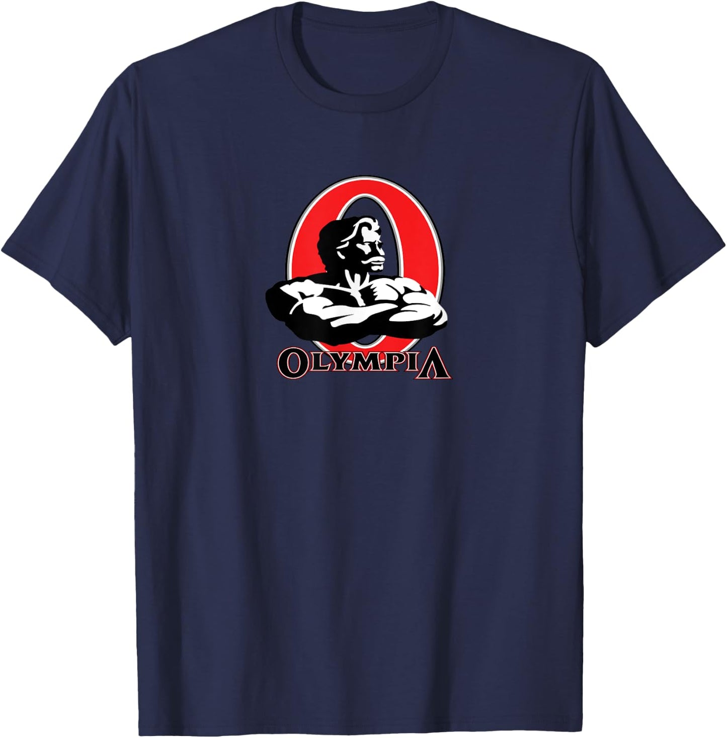 Mr olympia bodybuilding fitness gym T-Shirt - T-Shirt | Navy