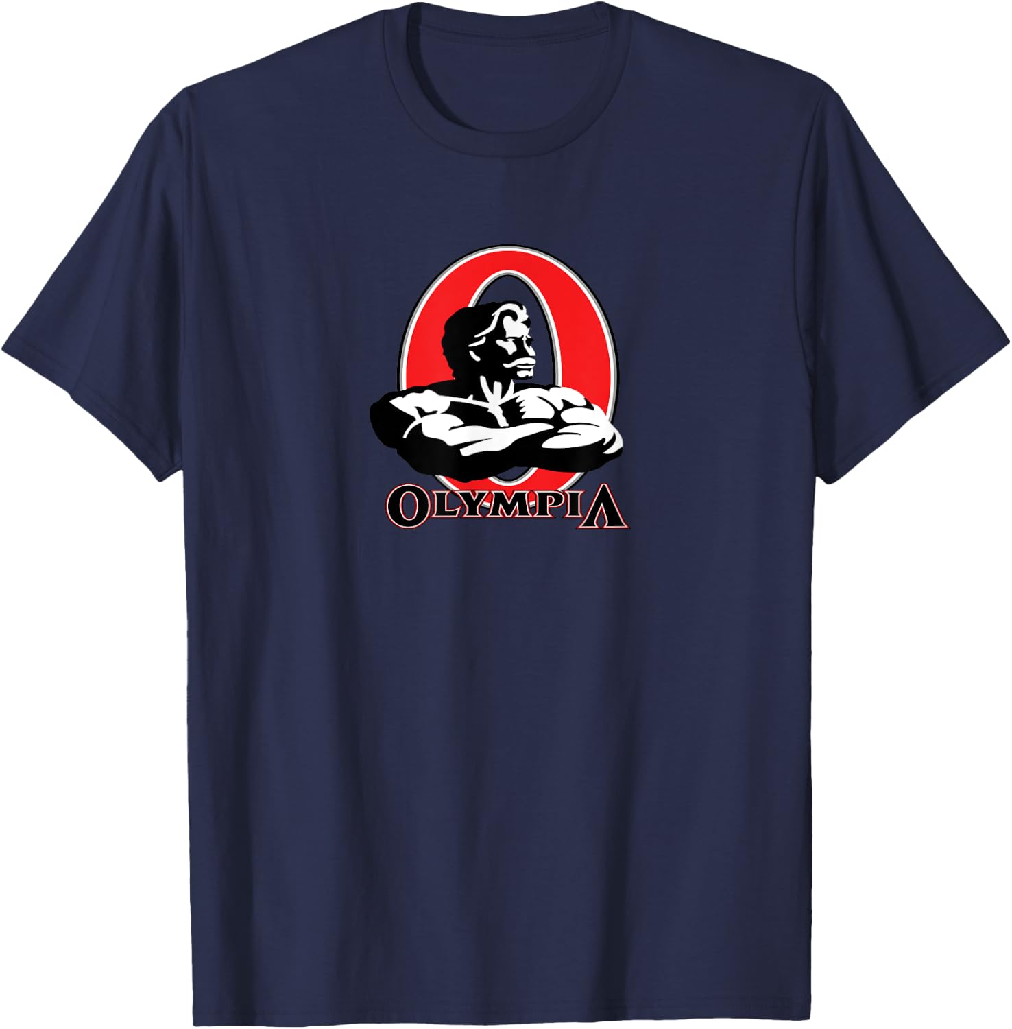 Mr olympia bodybuilding fitness gym T-Shirt - T-Shirt | Navy