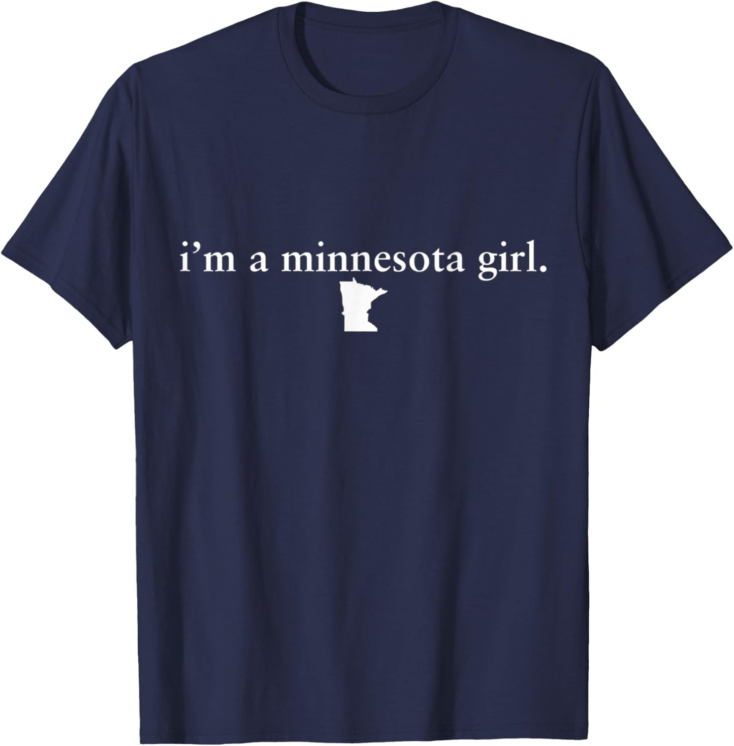 Premium Minnesota State Minneapolis Home State T-Shirt - T-Shirt | Navy