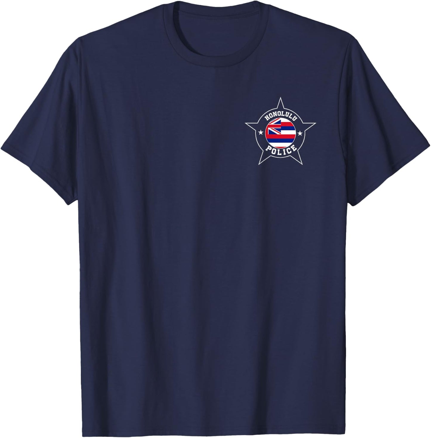 Honolulu Police T Shirt - HPD T-Shirt - T-Shirt | Navy