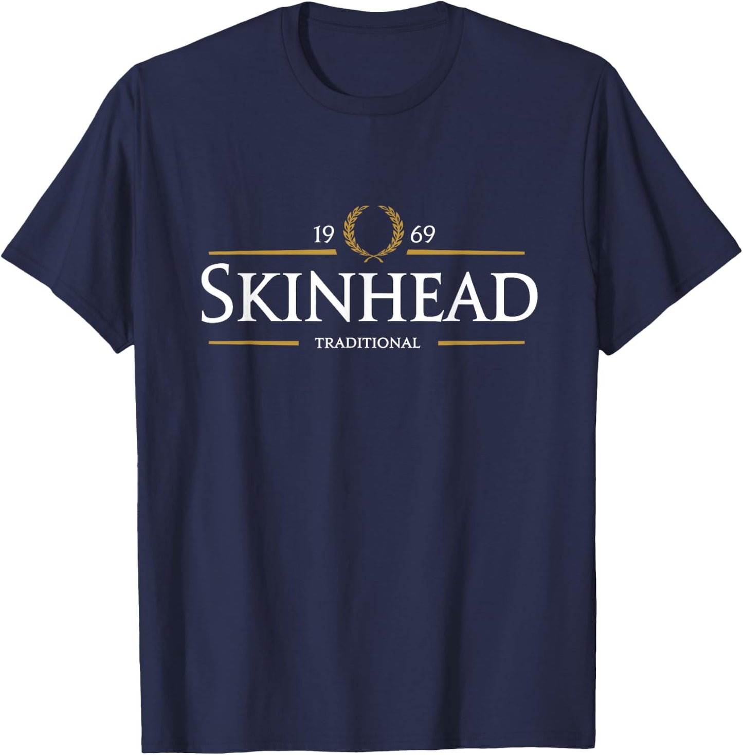 Trojan Skinhead Shirt - Anti-Racist 1969 Skinhead Clothing T-Shirt - T-Shirt | Navy