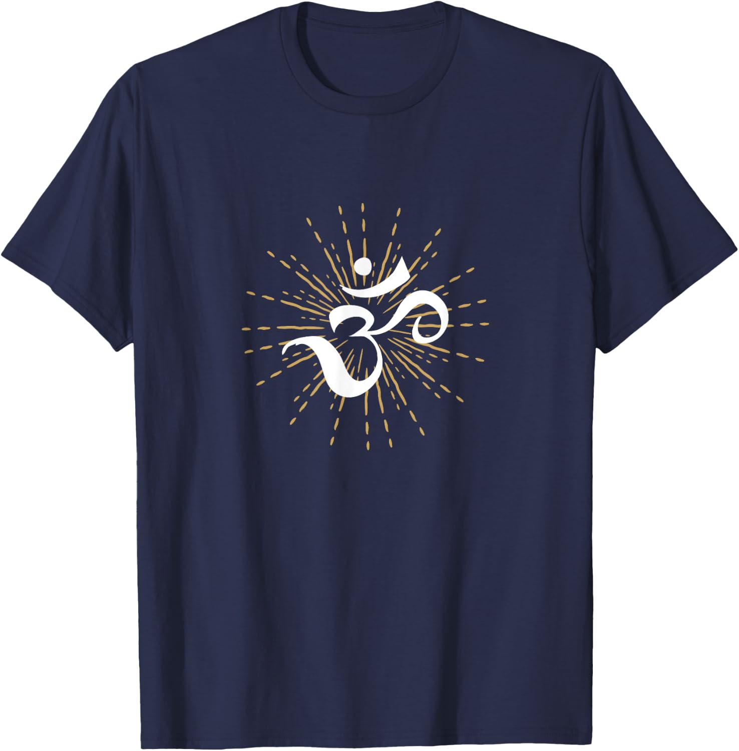 Om shirt Energy Symbol chakra Mantra Meditation Yoga T-Shirt - T-Shirt | Navy