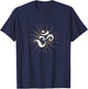 Om shirt Energy Symbol chakra Mantra Meditation Yoga T-Shirt - T-Shirt | Navy
