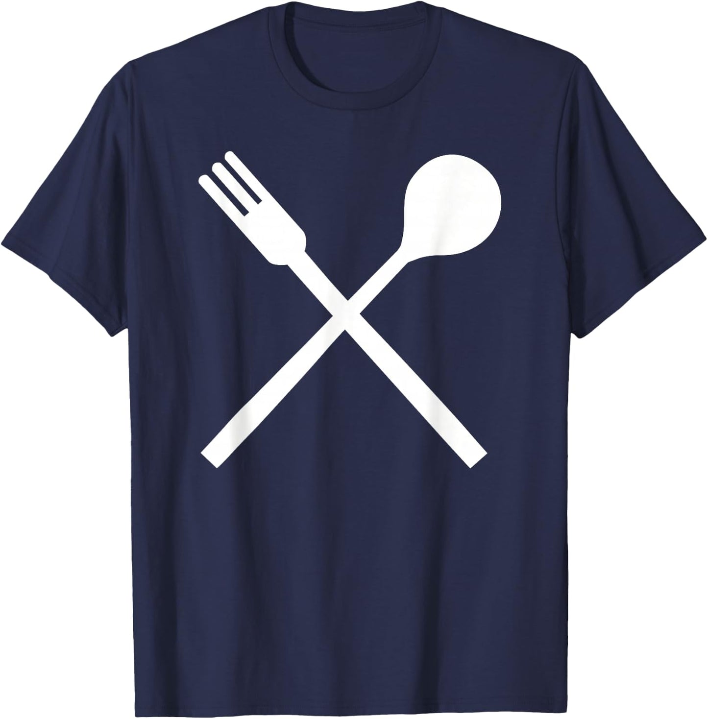 Fork and spoon T-Shirt - T-Shirt | Navy