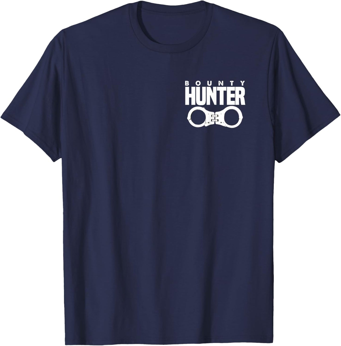 Bounty Hunter for Fugitive Recovery Agents Leo T-Shirt - T-Shirt | Navy