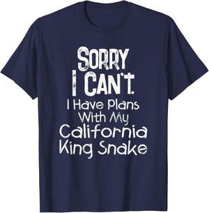 California King Snake Shirt Vintage Pet Snake Lover T-Shirt - T-Shirt | Navy