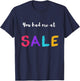 Bargain Hunter Sale T-Shirt - T-Shirt | Navy