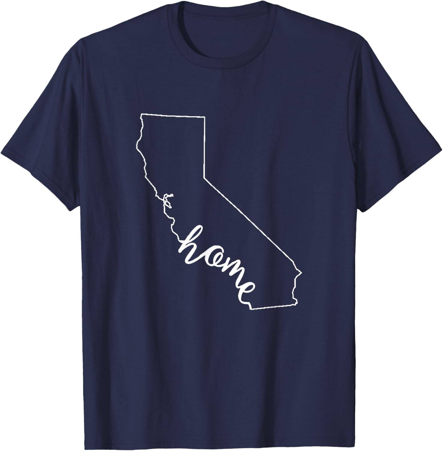 California Native Home Love T-Shirt - T-Shirt | Navy