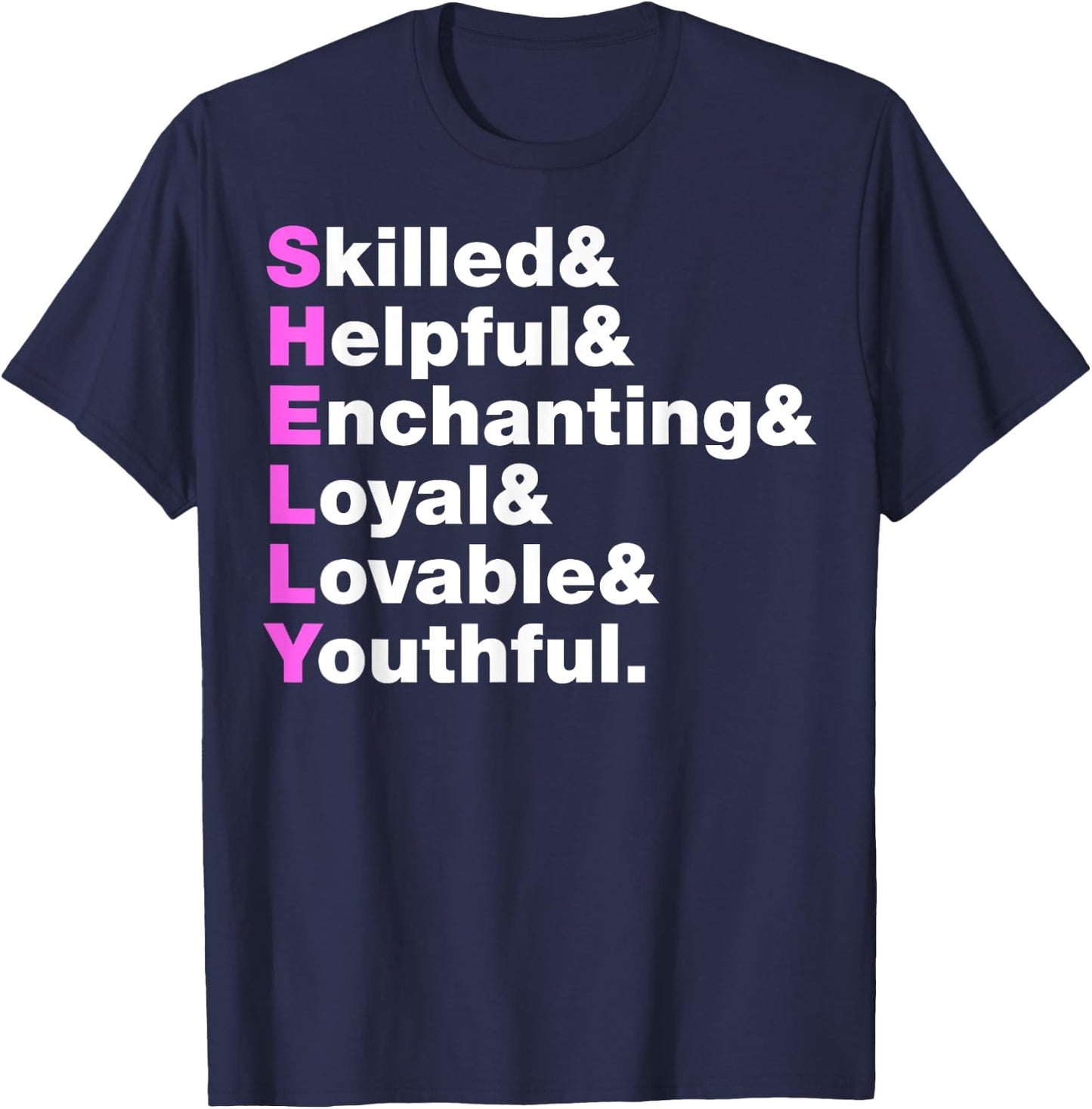 Shelly Name Gift - Personalized Shelly T-Shirt - T-Shirt | Navy
