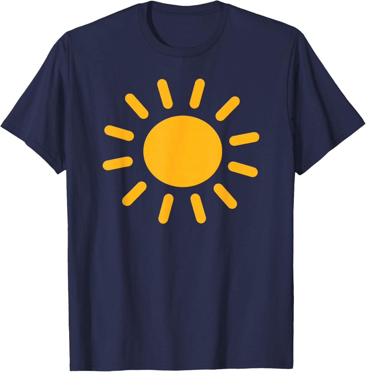 Sun icon T-Shirt - T-Shirt | Navy