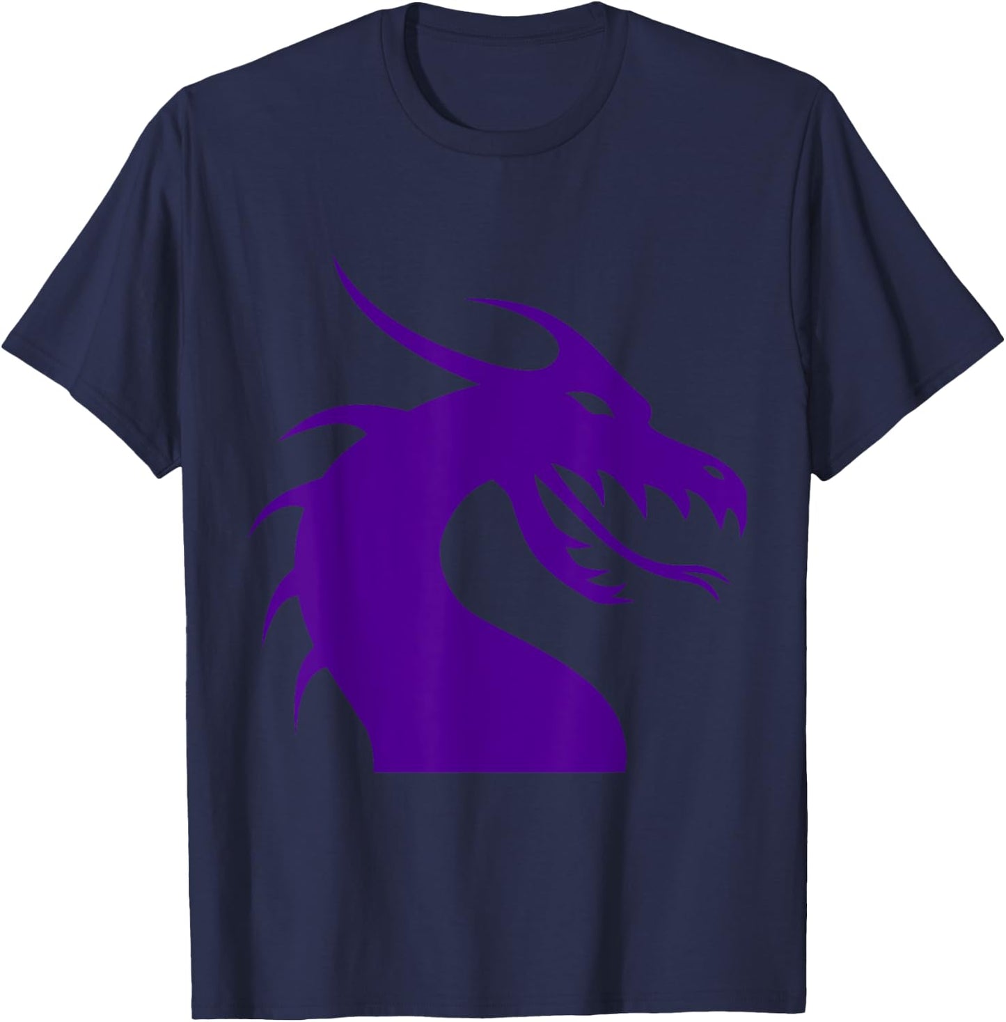 Cow Bone Hill Purple Dragon short sleeve T-Shirt - T-Shirt | Navy