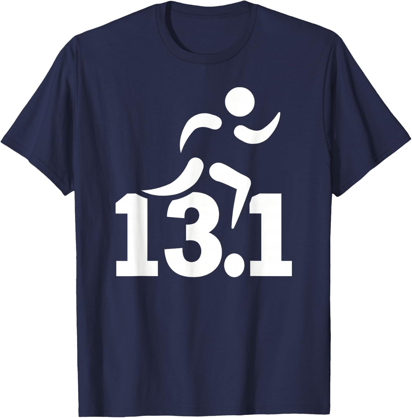 13.1 Miles Half Marathon T-Shirt - T-Shirt | Navy