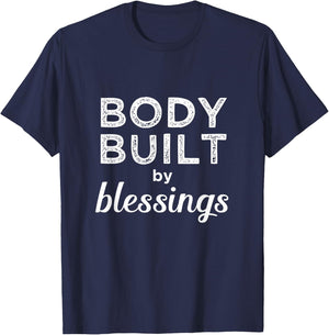 Christian Workout Training Blessings T-Shirt - T-Shirt | Navy