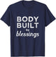 Christian Workout Training Blessings T-Shirt - T-Shirt | Navy
