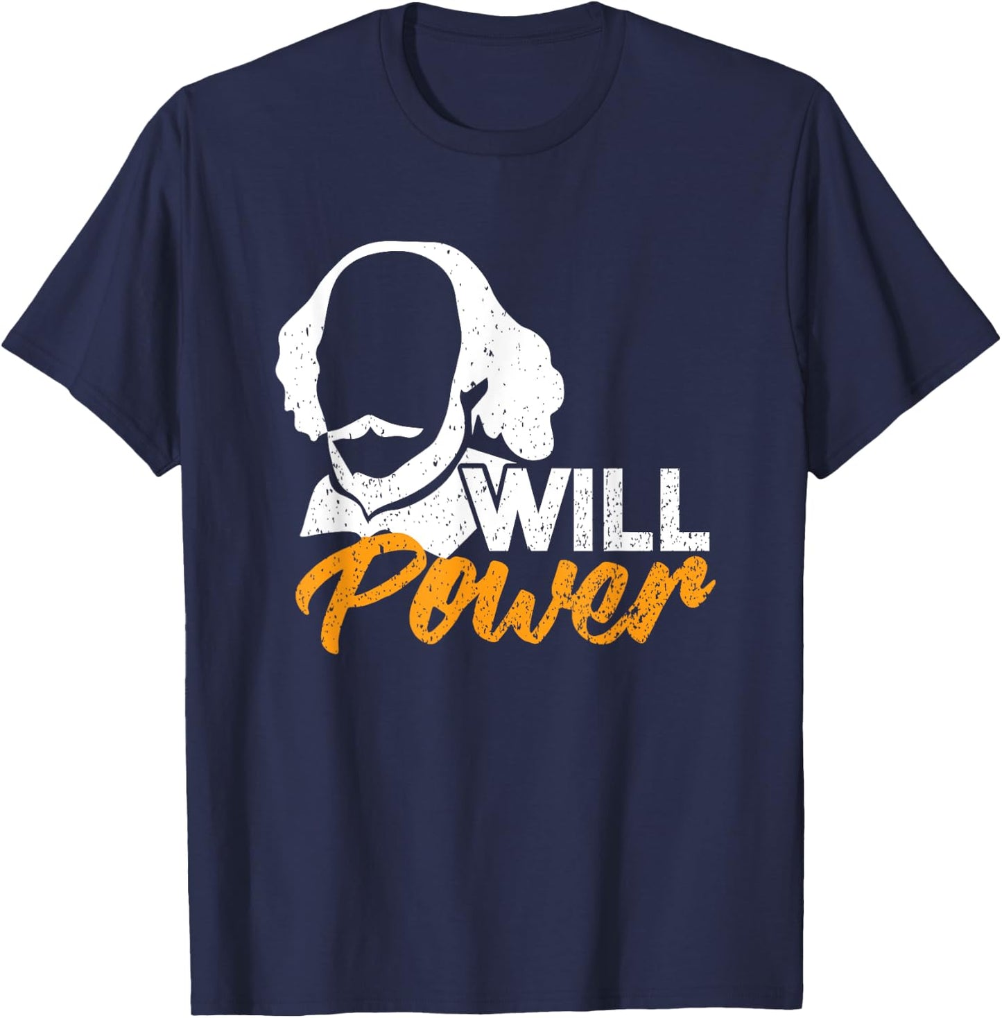Will Power Gift A Theatre Teacher Or Nerd Women Girls Kids T-Shirt - T-Shirt | Navy