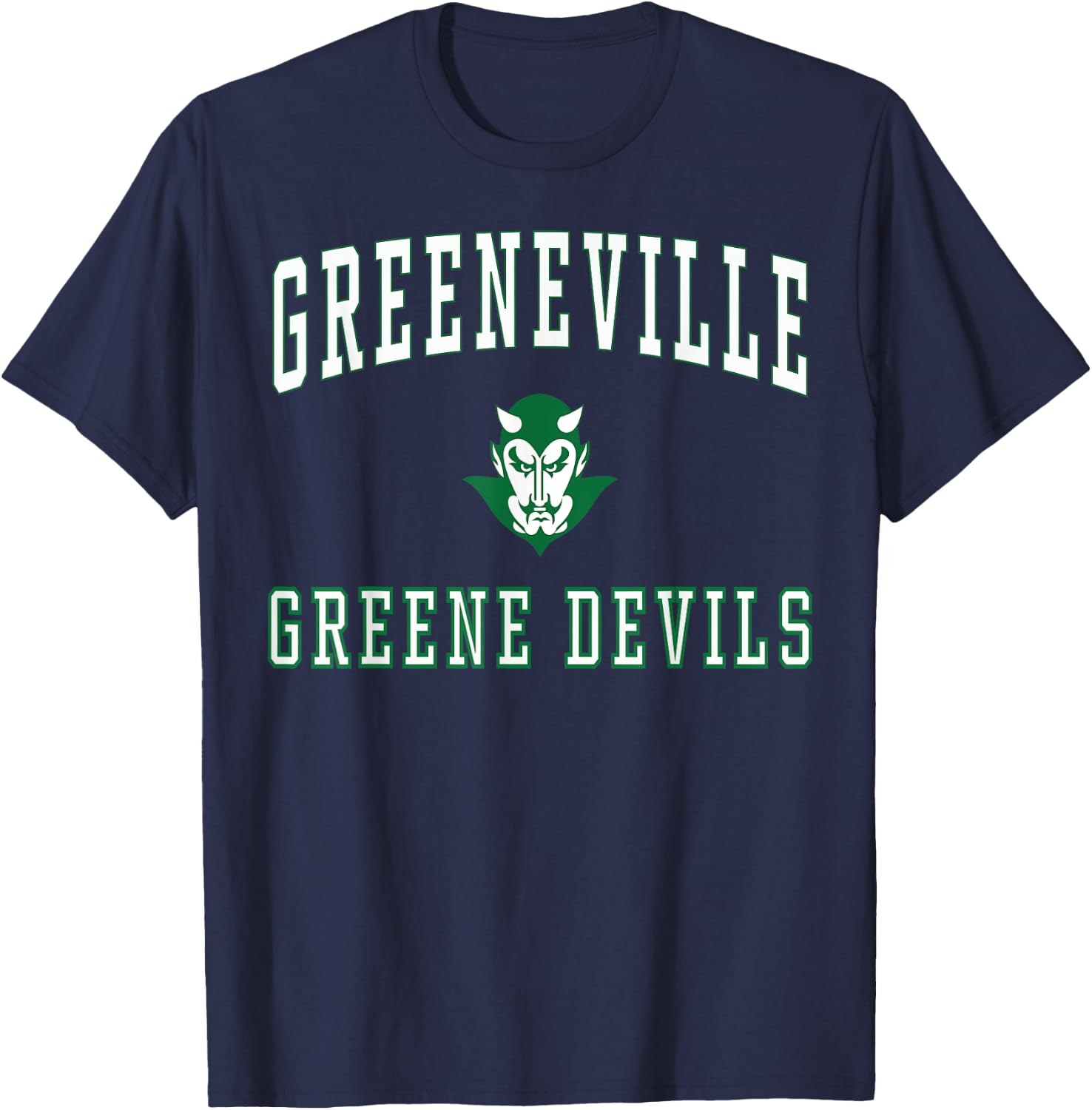 Greeneville High School Greene Devils C1 T-Shirt - T-Shirt | Navy