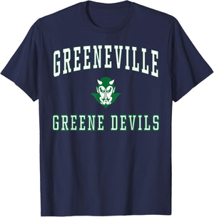 Greeneville High School Greene Devils C1 T-Shirt - T-Shirt | Navy