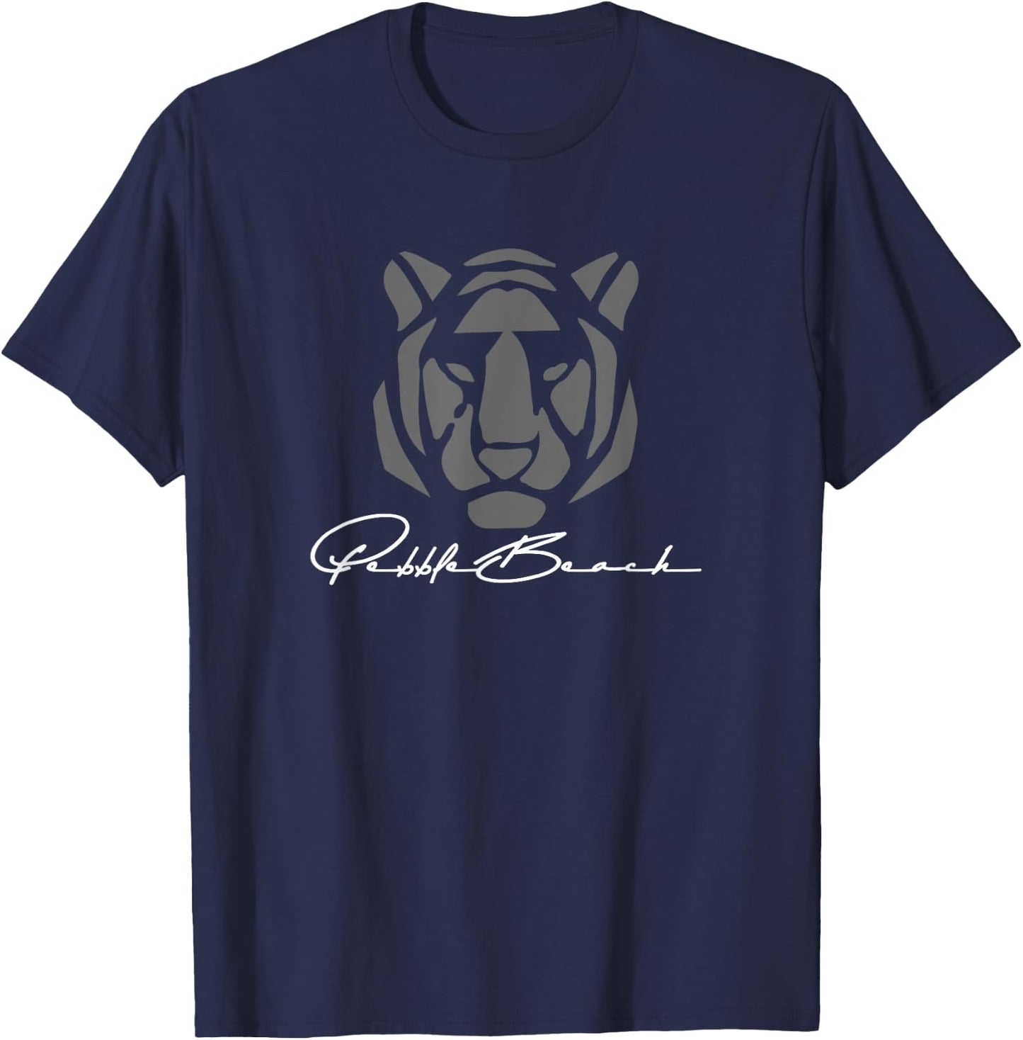 Pebble Beach Golf | Tiger T-Shirt - T-Shirt | Navy