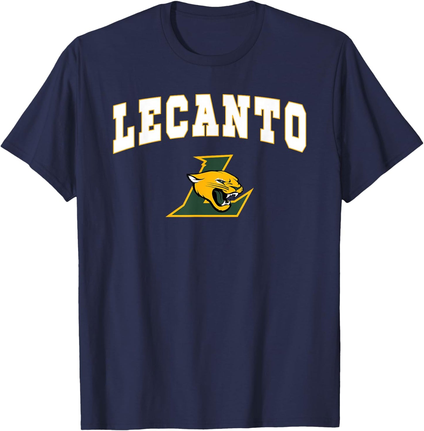 Lecanto High School Panthers C2 T-Shirt - T-Shirt | Navy