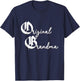 OG Grandma Funny T-Shirt - T-Shirt | Navy