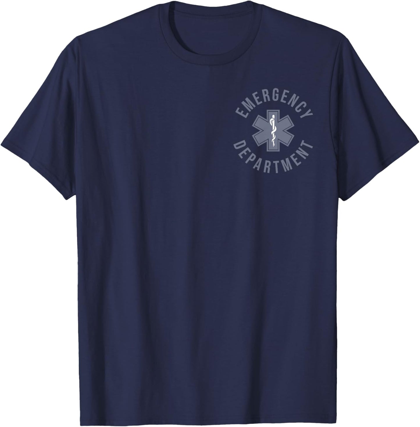 Emergency Department Emergency Room Healthcare T-Shirt - T-Shirt | Navy