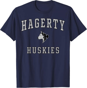 Hagerty High School Huskies C1 T-Shirt - T-Shirt | Navy