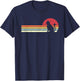 Cat Shirt. Retro Style Men Women Girls Kids T-Shirt - T-Shirt | Navy
