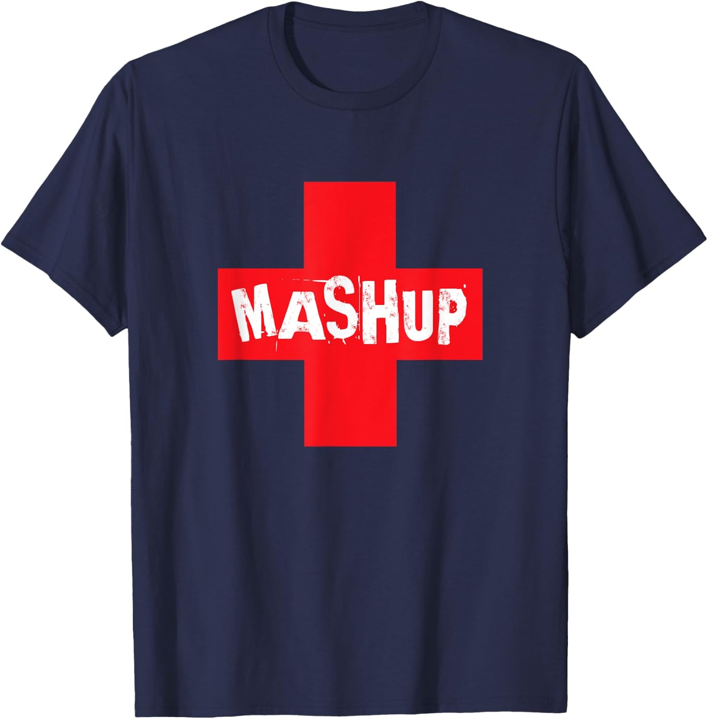 Dr Mashup Fete Emergency Soca T-Shirt - T-Shirt | Navy