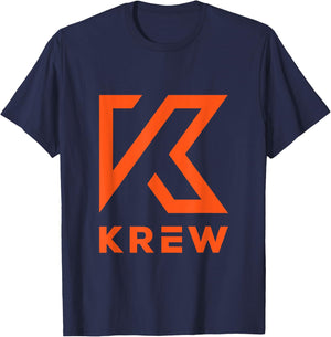 Krew District Game Lovers Boy Girl Kids Graphic T-Shirt - T-Shirt | Navy