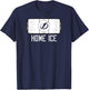 Tampa Bay Lightning Home Ice Blue Officially Licensed T-Shirt - T-Shirt | Navy