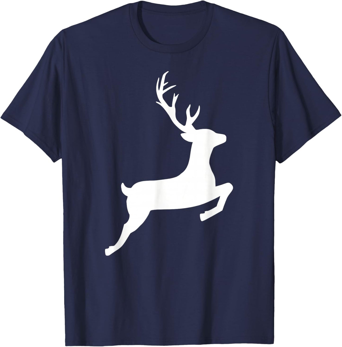Jumping deer T-Shirt - T-Shirt | Navy
