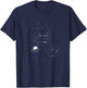 Rick and Morty Rick and Morty Constellation T-Shirt - T-Shirt | Navy