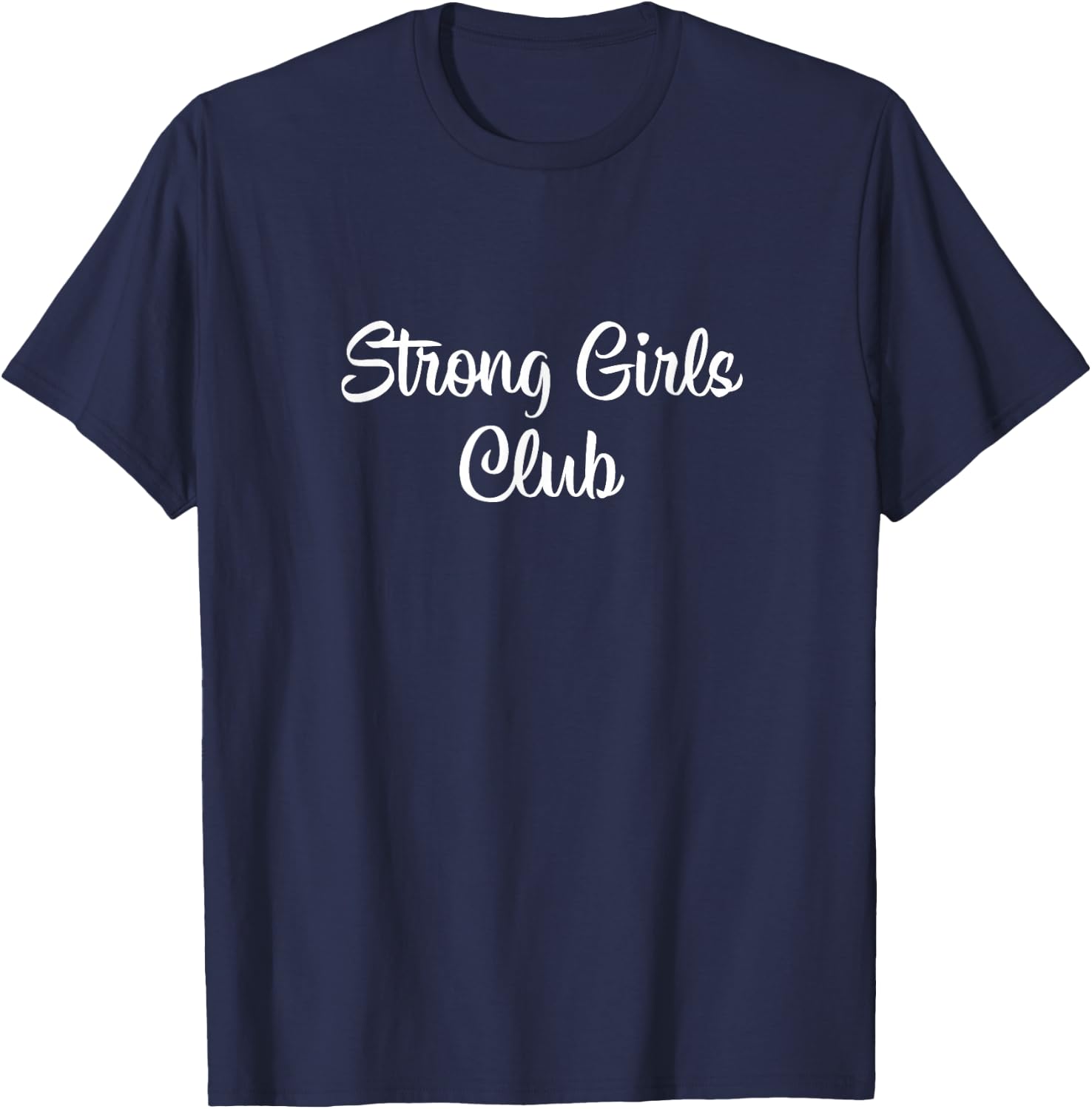 Strong Girls Club T-Shirt - T-Shirt | Navy