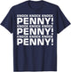 Knock Knock Knock Penny T-Shirt - T-Shirt | Navy