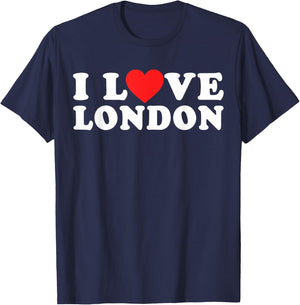 I Love London T-Shirt - T-Shirt | Navy
