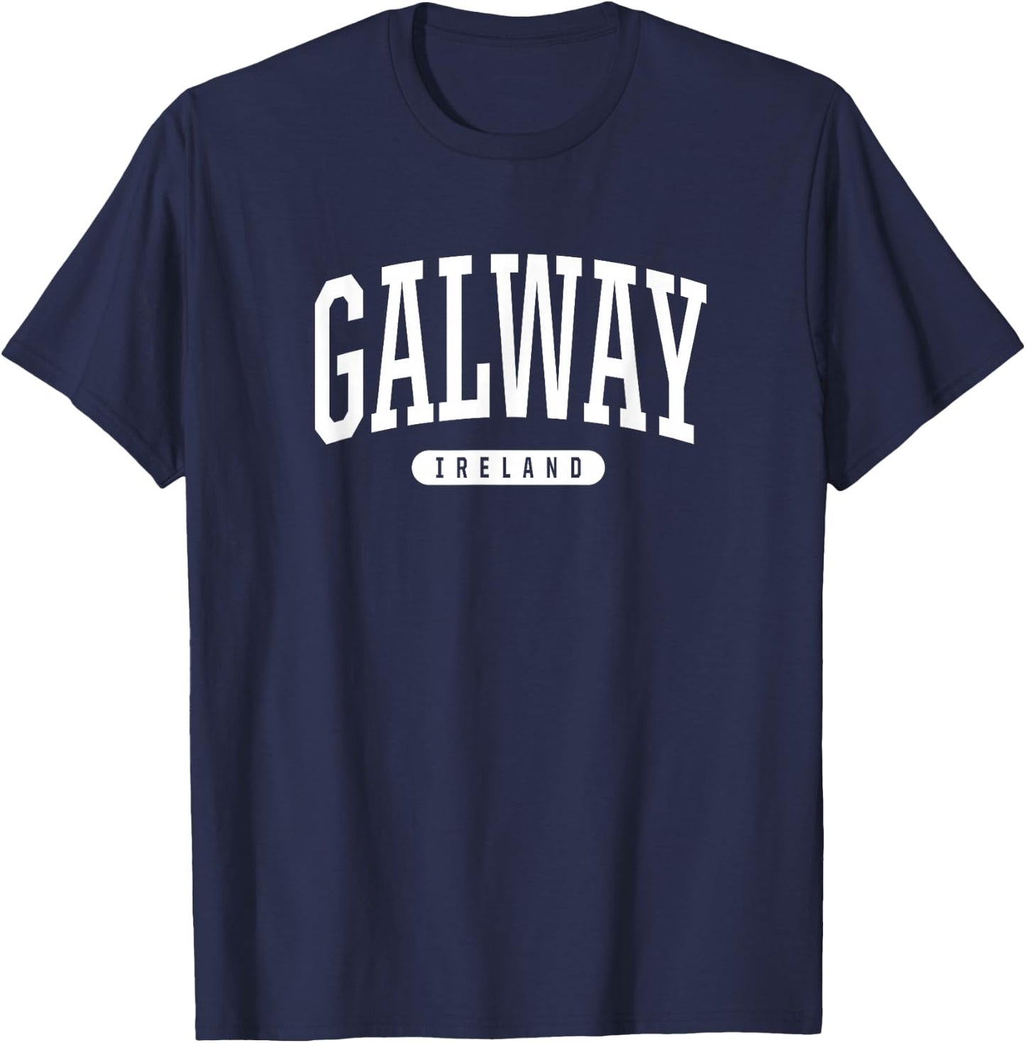 Galway Ireland T Shirt, Galway , Travel Gifts IRL T-Shirt - T-Shirt | Navy