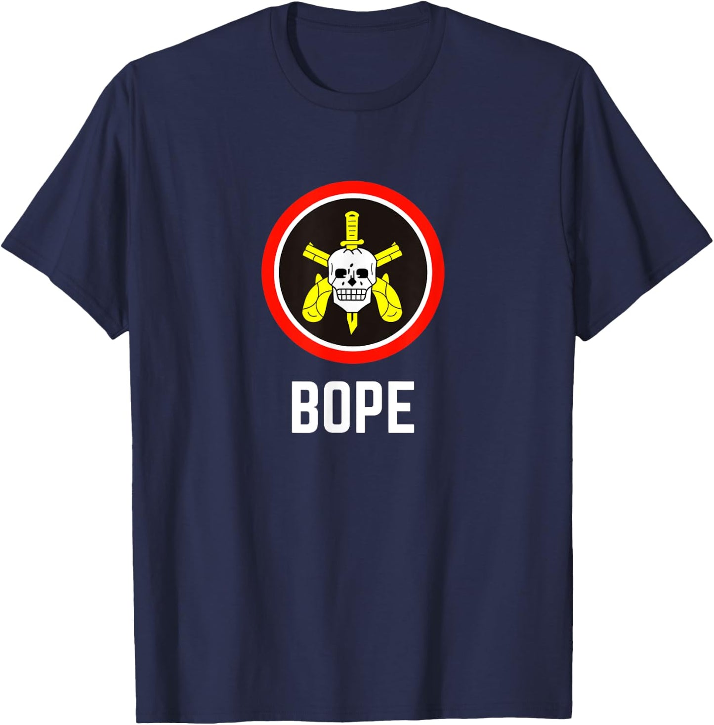 Battalion of special police operations BOPE Brazil T-Shirt - T-Shirt | Navy