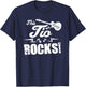 This Tio Rocks T Shirt - Guitar Rock and Roll Funny Gift T-Shirt - T-Shirt | Navy