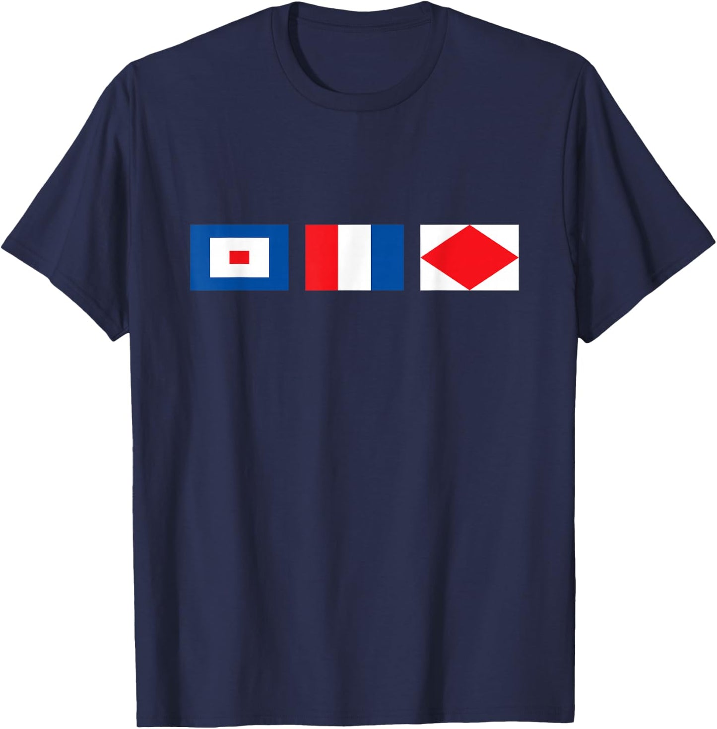 Whiskey Tango Foxtrot Funny Sailing T-Shirt - T-Shirt | Navy
