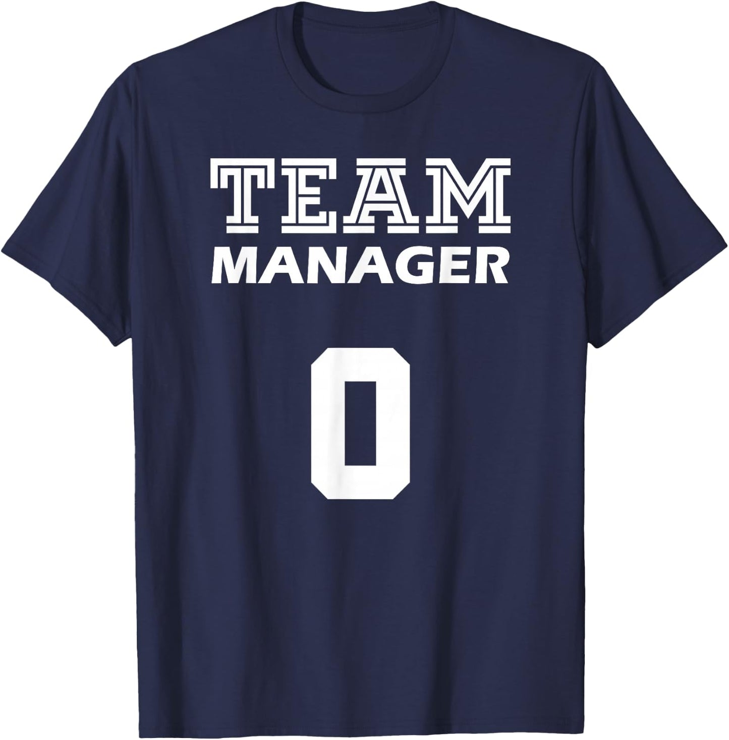 Sports Team Equipment Manager T-Shirt - T-Shirt | Navy