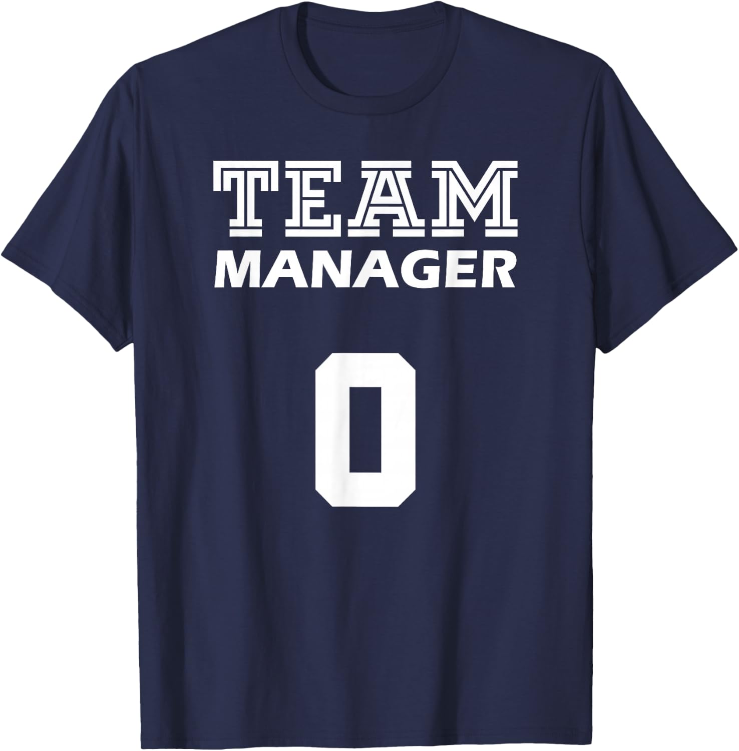Sports Team Equipment Manager T-Shirt - T-Shirt | Navy