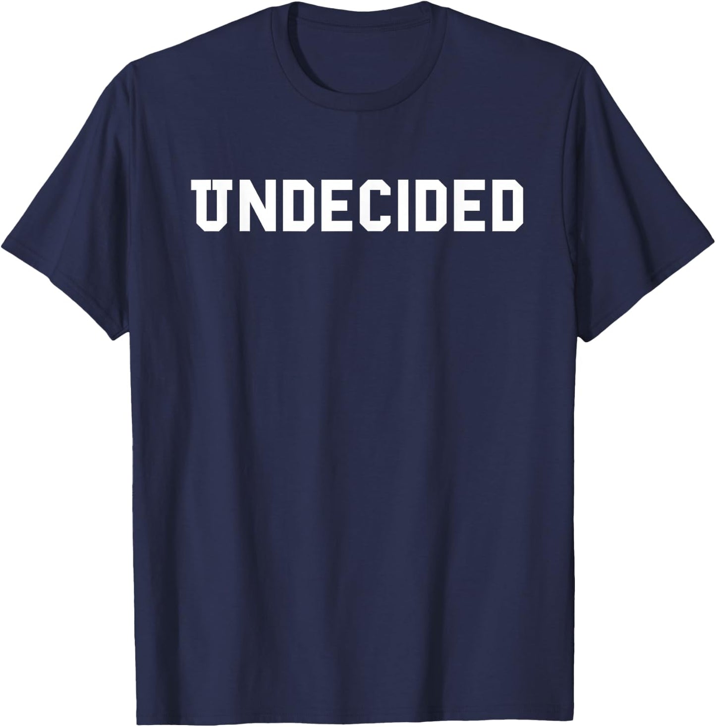 Undecided Major T-Shirt - T-Shirt | Navy