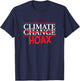 Funny Extreme Weather Climate Change Climate Hoax T-Shirt - T-Shirt | Navy