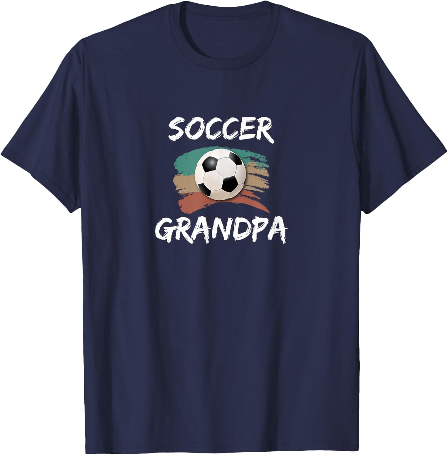 Soccer Grandpa T-Shirt - T-Shirt | Navy