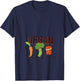 Vegan Runner V-Neck T-Shirt - T-Shirt | Navy