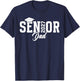 Senior Dad 2027 Class of 2027 Dad of Senior 2027 Father T-Shirt - T-Shirt | Navy