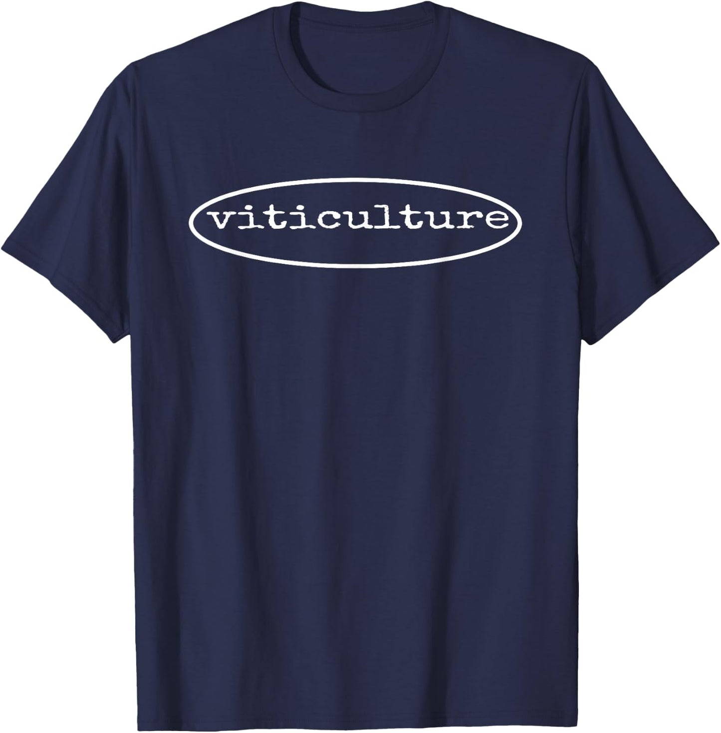 Viticulture Shirt Wine Lovers Growers T-Shirt - T-Shirt | Navy