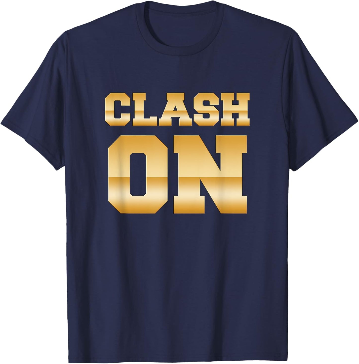 Clash On T Shirt for Clashing T-Shirt - T-Shirt | Navy